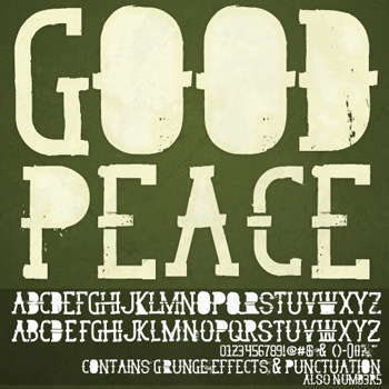 goodpeacefont