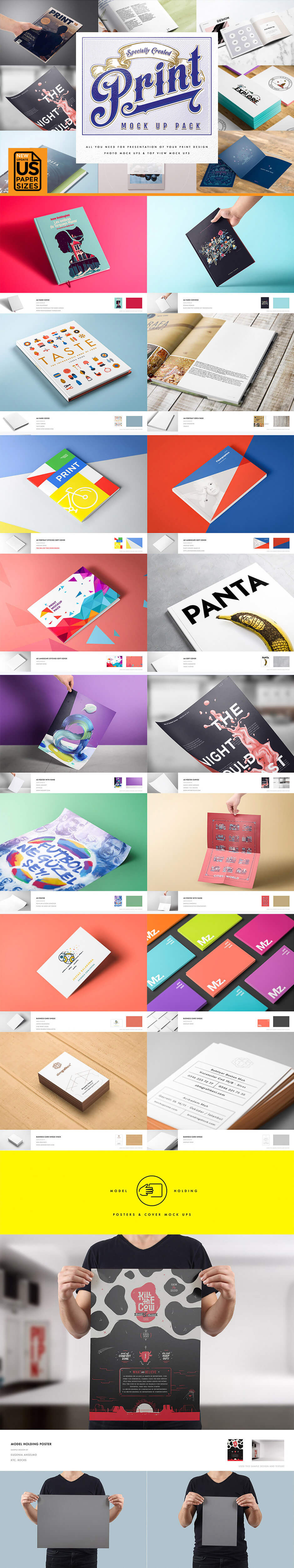 Gigantic Mockup Template Bundle