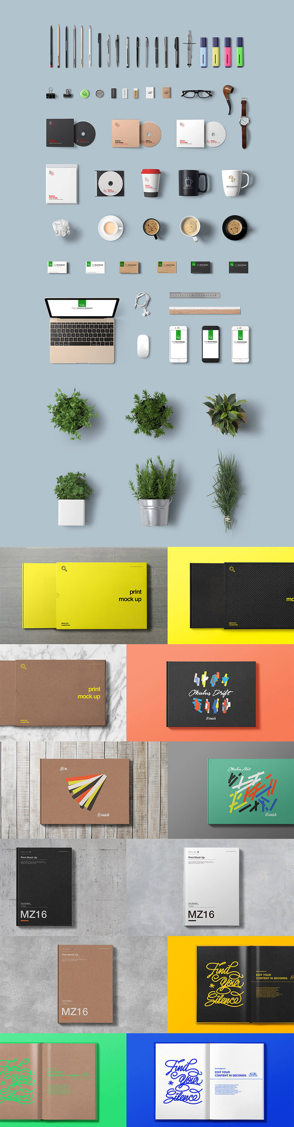 Gigantic Mockup Template Bundle
