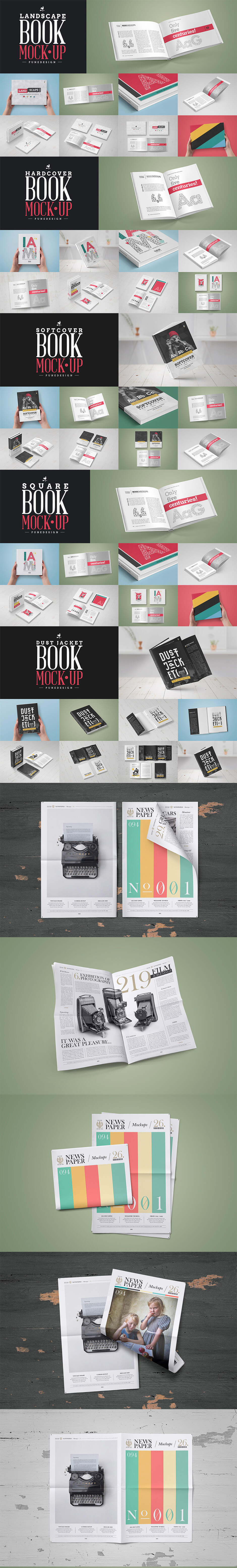 book mockup / dust jacket edition by pune design
