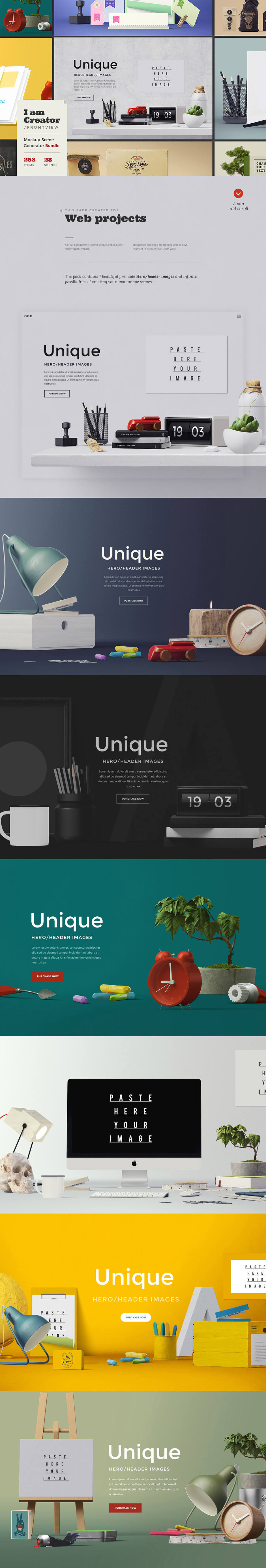 Gigantic Mockup Template Bundle