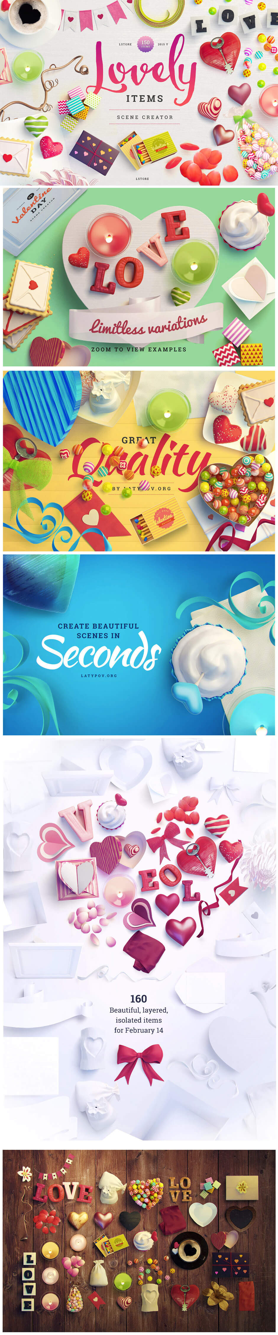 Lovely Items Scene Creator