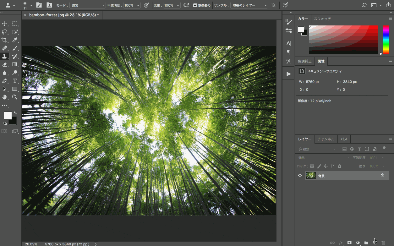 写真に自然な光を追加する