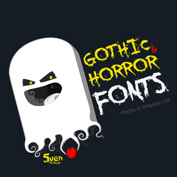 50horrorfont