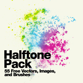いろいろなデザインのハーフトーンのブラシ ベクター無料素材55個まとめ Photoshopvip