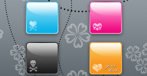 glossy-buttons
