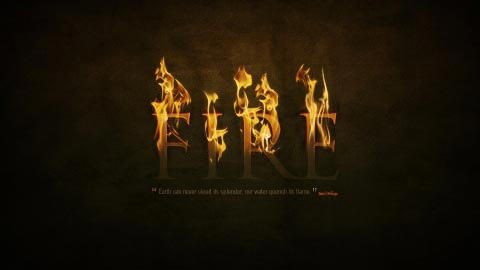 firetexteffect