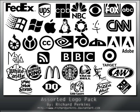 assorted-logos-free-photoshop-custom-shapes