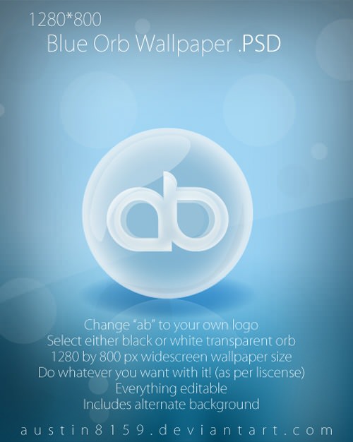 Blue_Orb_Wallpaper_PSD_by_Austin8159