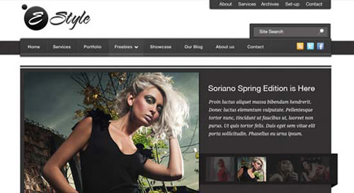 E-Style-Free-PSD-EZine-Style-Blog