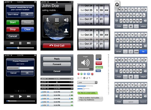 iphone-ui-vector-elements