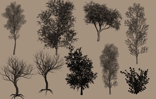 photoshopbrushestrees