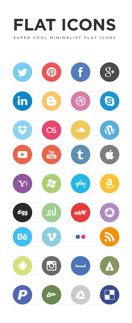 flat_social_icons