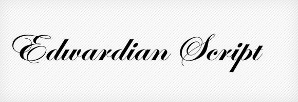 edwardian-script