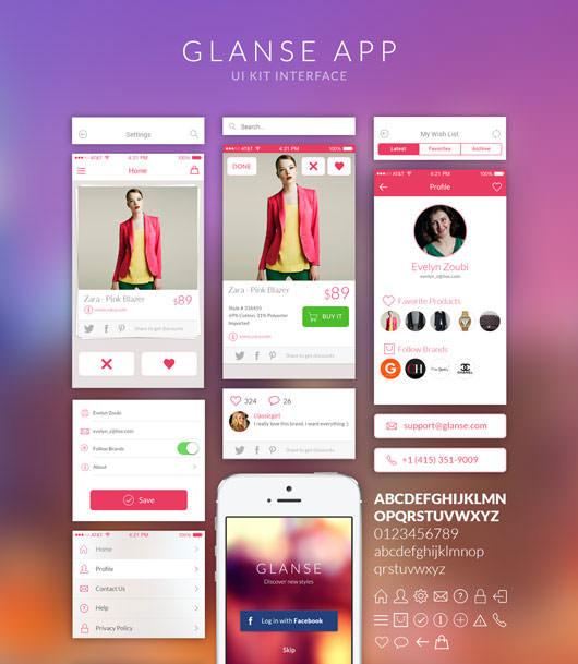 Glanse-UI-KIT