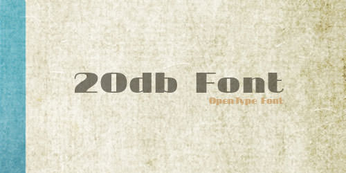 20db-Font1