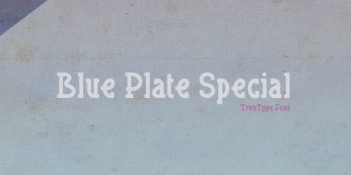 Blue-Plate-Special