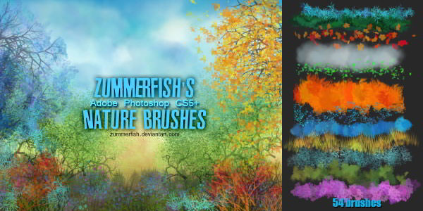 zummerfish_s_nature_brushes_by_zummerfish-d601e4q