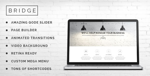 Bridge Creative Multi-Purpose WordPress Theme - ThemeForest