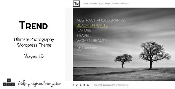 Trend - Photography WordPress Theme - ThemeForest