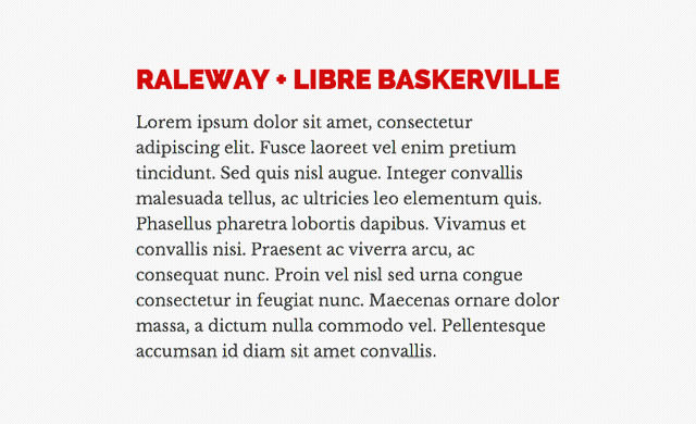 RALEWAY-+-LIBRE-BASKERVILLE