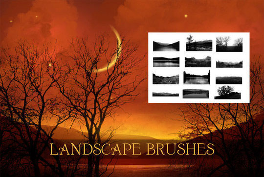 landscape-brushes