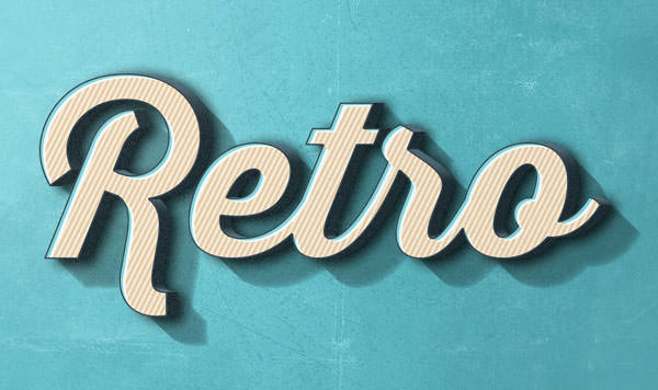 retro-text-effect