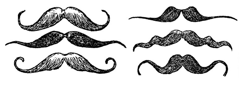 moustache-brush