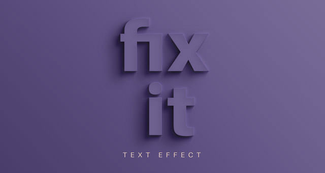 001-fix-it-text-effect-3d-shadow-wall-psd