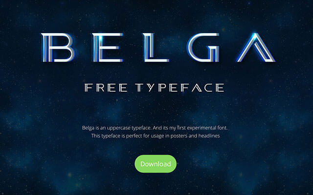 belga-font