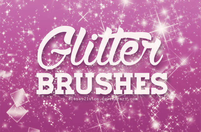 glitter-brushes