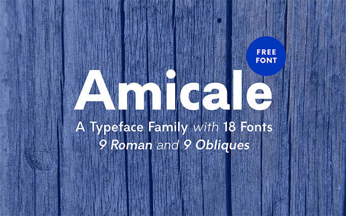 amicale-font