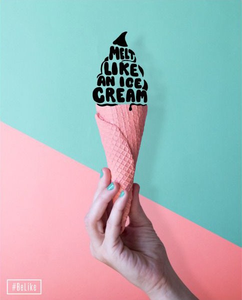 ice-cream-typography