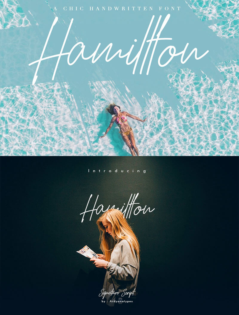 hamillton-signature-font