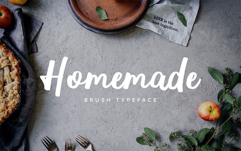 homemade-brush-typeface