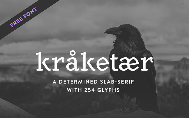 kra%cc%8aketaer-typeface