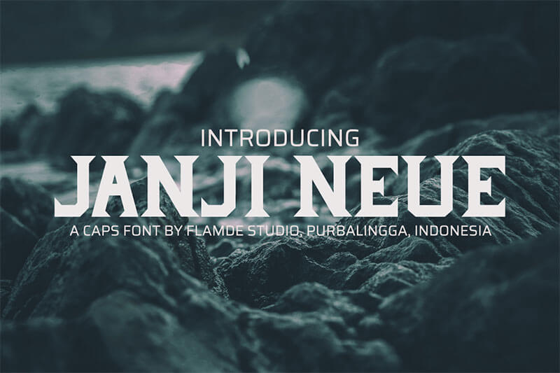 janji-neue-typeface