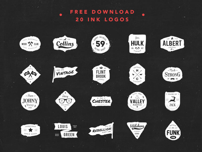 free-download-20-ink-logos