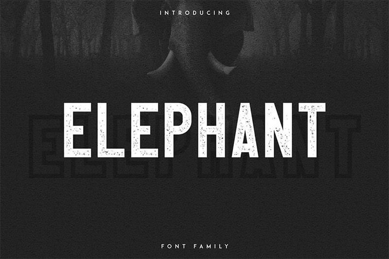 elephant-font-family