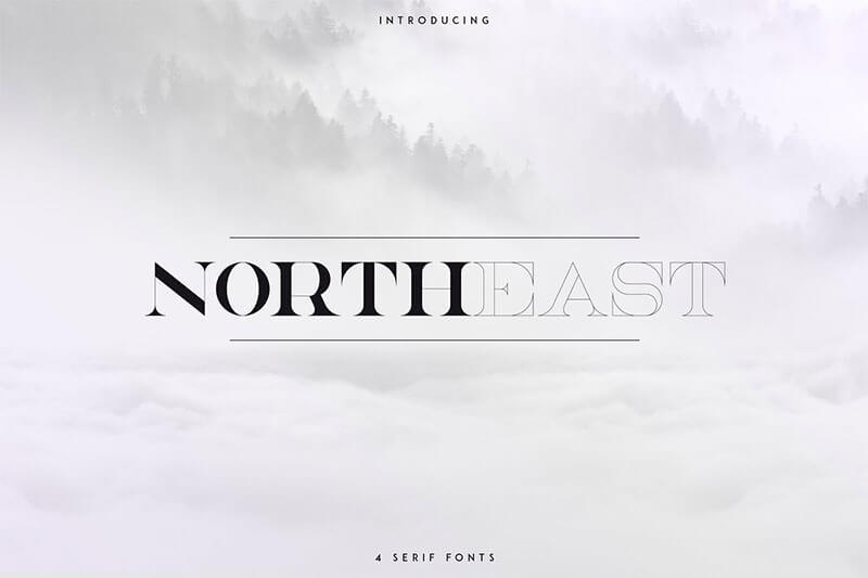 northeast-serif-font