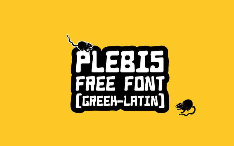 plebis-free-font