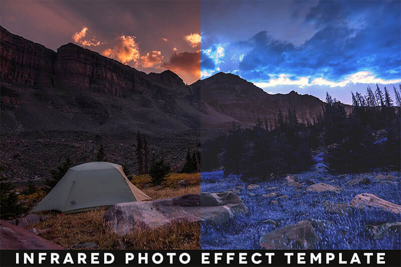 infrared-photo-ffect-template