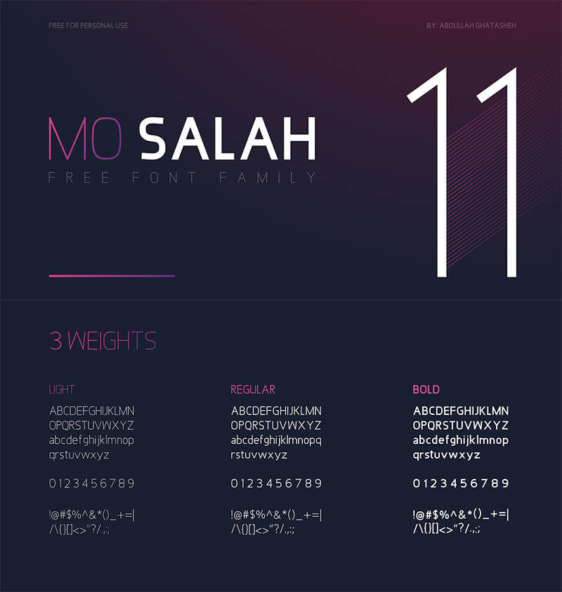 mo-salah-free-font-family