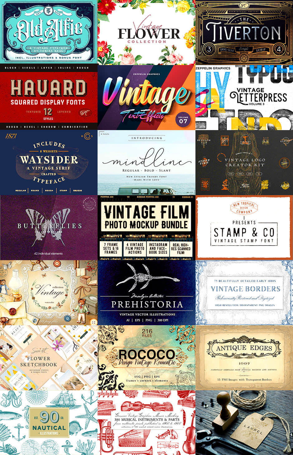 expansive-vintage-design-library-grid