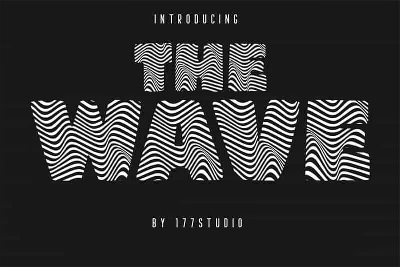 the-wave-font