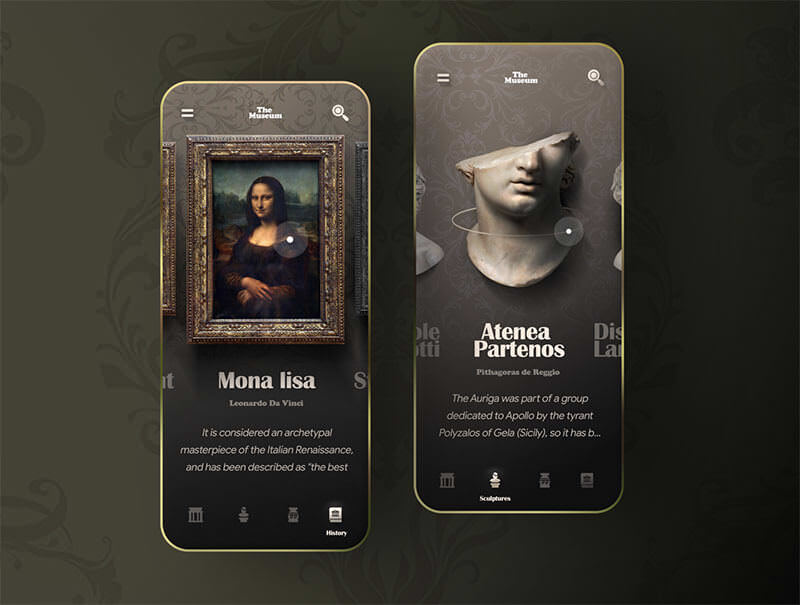 baroque---Virtual-museum-app-concept