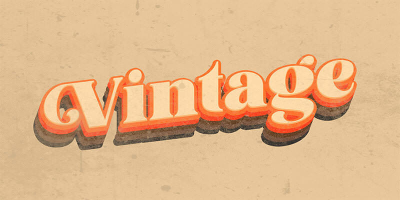 vintage-text-effect