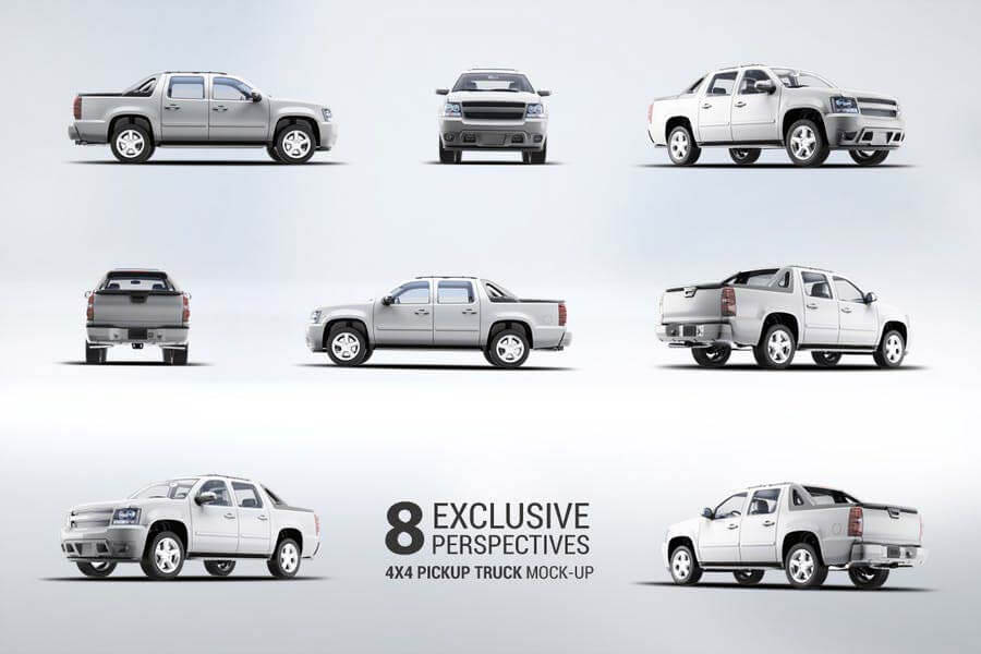 4X4-Pickup-Truck-Mock-Up