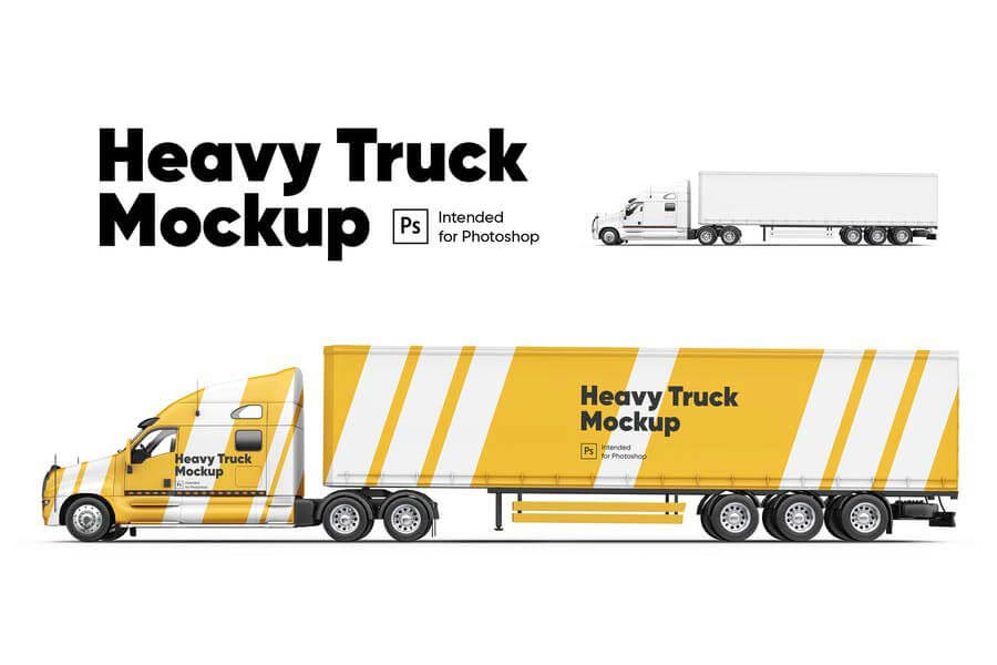 Heavy-Truck-Mockup