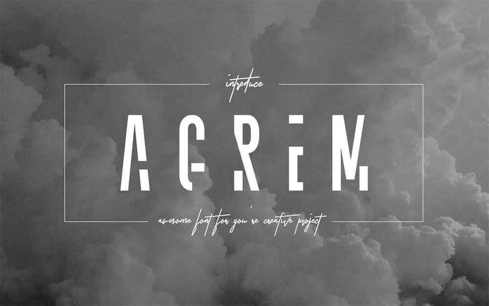 AGREM-FONT